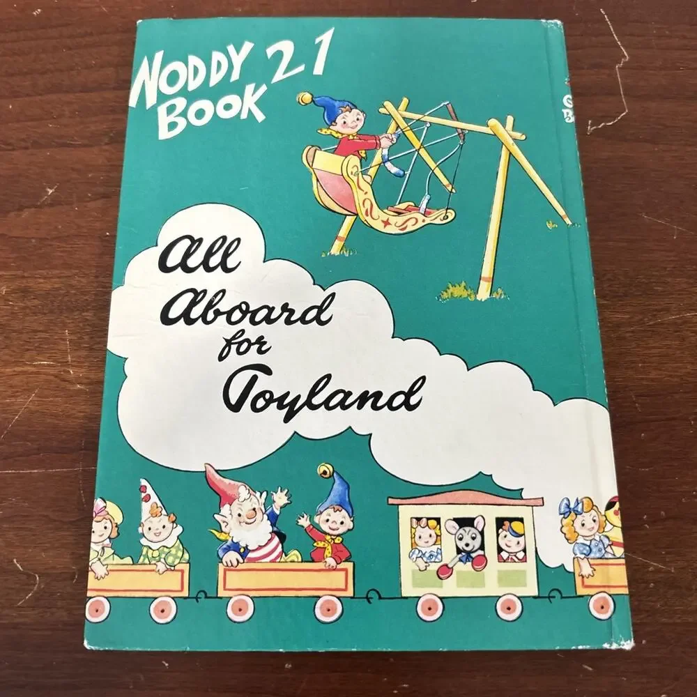 Noddy Goes to the Fair Enid Blyton First Edition 1960 Hardcover DJ Great Britain
